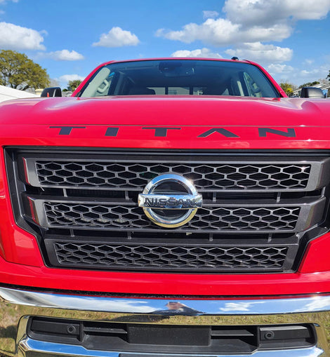 2020-2021 Nissan Titan Front Grill Letters