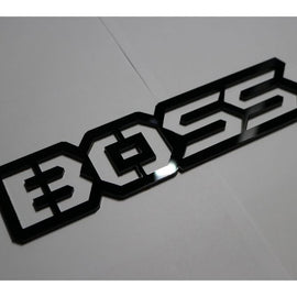Silverado "BOSS" Emblem Badge