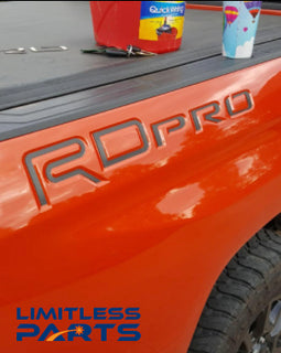 2014-2021 Toyota Tundra TRD Pro Bed Side Letters ABS Plastic