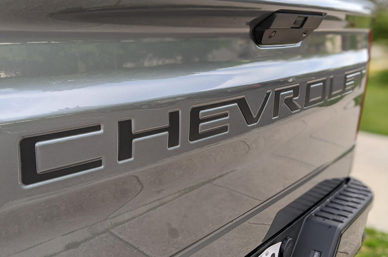 Chevy Performance Lettering 2019-2021 Chevy Silverado HD 2500 3500 4500 Bed Rail Lettering ...