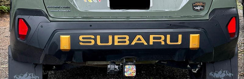 Subaru Lettering and Badges
