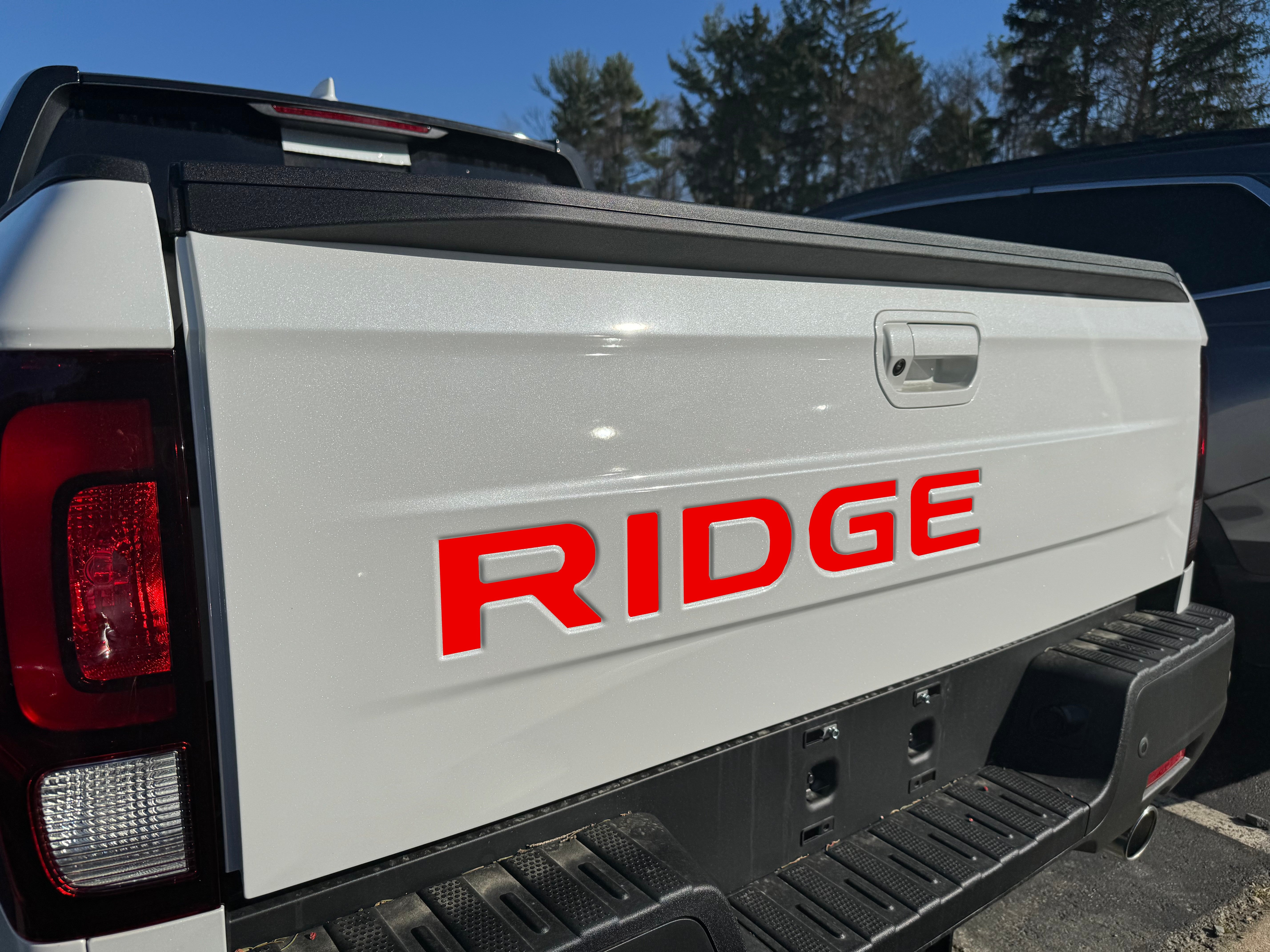Handa Red Lettering 2024 Honda Ridgeline Tailgate Letter Inserts | LimitlessParts