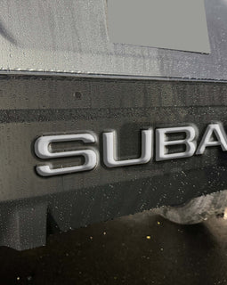 2024 Rear Bumber Lettering Compatible with Subaru Crosstrek Wilderness Edition
