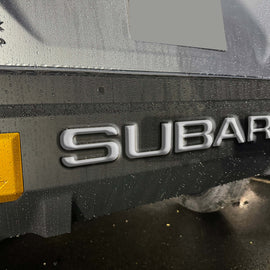 2024 Rear Bumber Lettering Compatible with Subaru Crosstrek Wilderness Edition