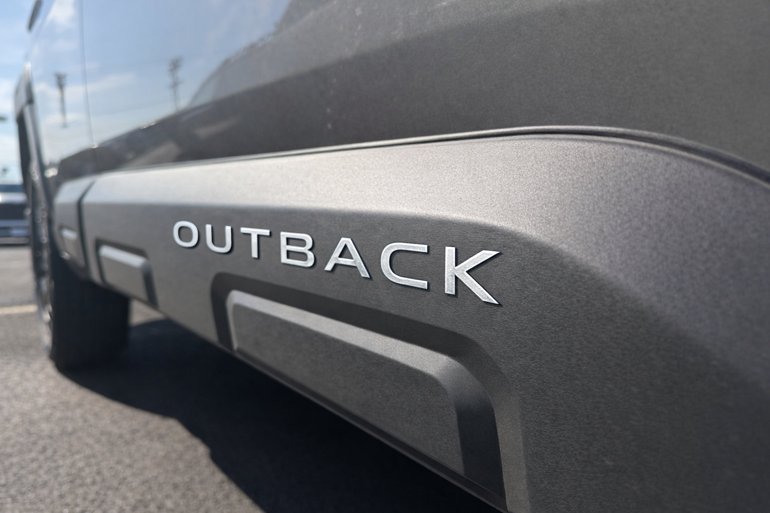 Subaru Back Lettering Door Moulding Lettering Compatible with 2026 Subaru Outback | Premium ...