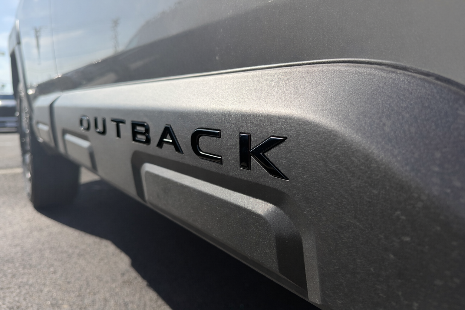 Subaru Back Lettering Door Moulding Lettering Compatible with 2026 Subaru Outback | Premium ...