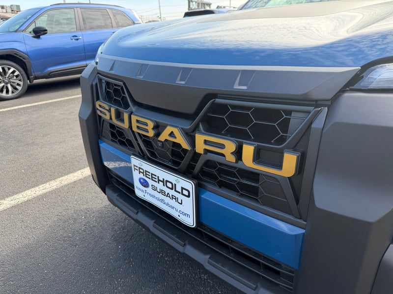 Front Grill Lettering Overlay Compatible with 2026 Subaru Outback Wild ...