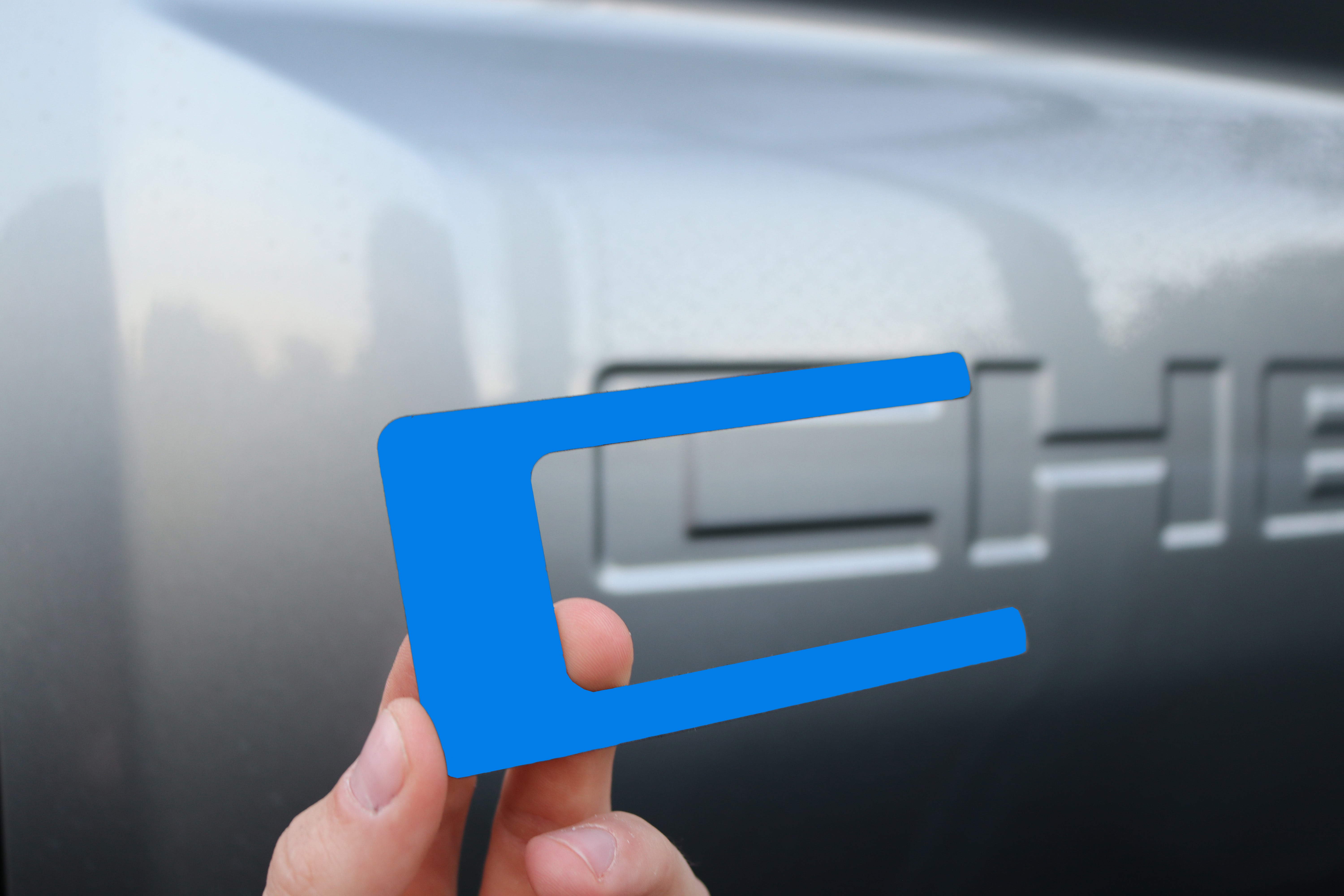 White Tailgate Letter Inserts For 2021-22 Chevrolet Colorado White Tailgate Letter Inserts For 2021-22 Chevrolet Colorado