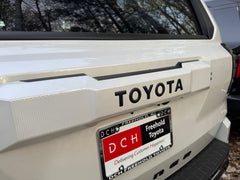 Rear Tailgate Trunk Handle Letter Inserts Compatible with 2025+ Totota 4Runner | Premium ABS Plastic | Made in the USA