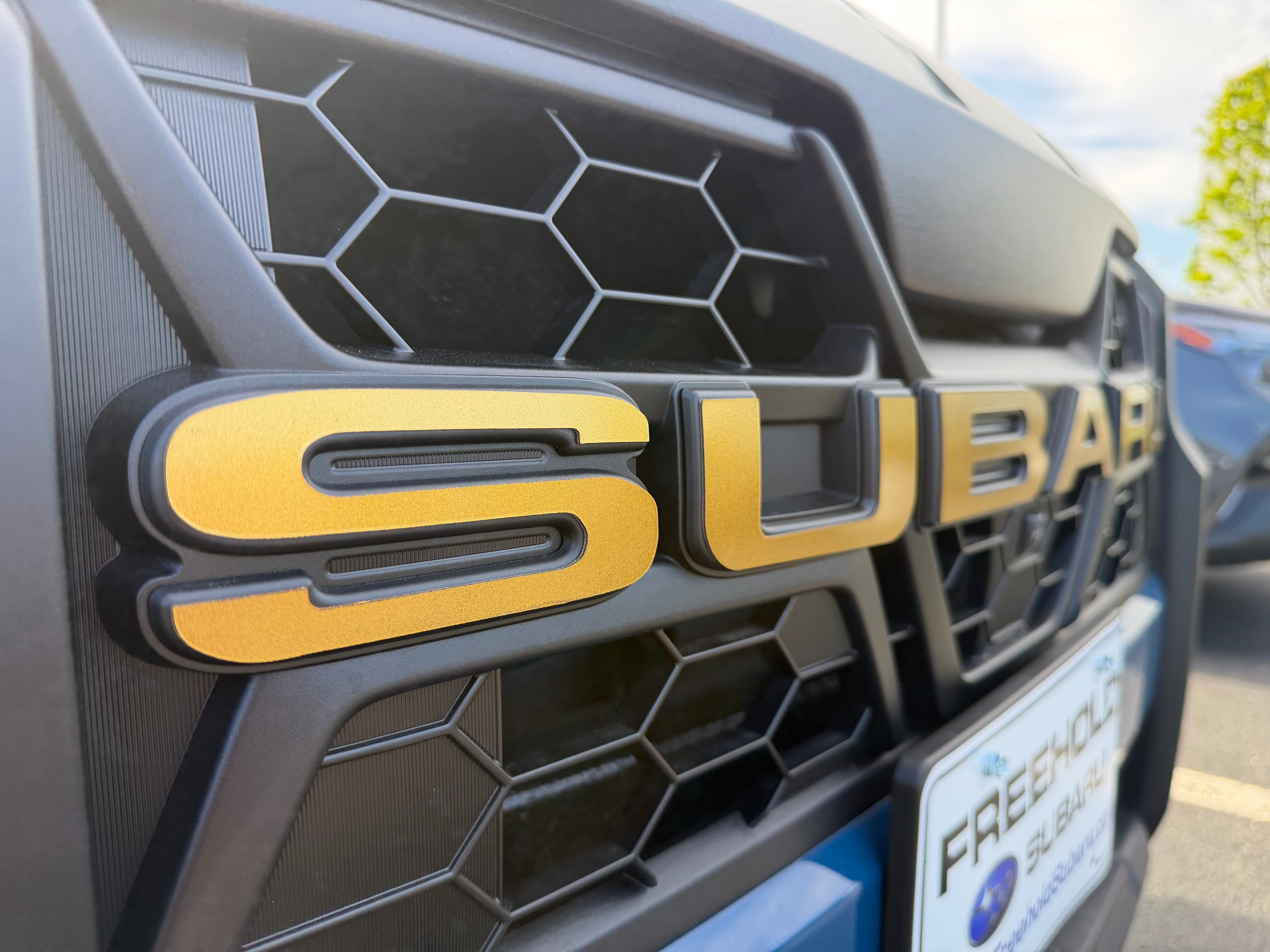 Subaru Back Lettering Front Grill Lettering Overlay Compatible with 2026 Subaru Outback Wild ...