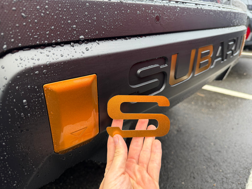 Rear Bumper Lettering Compatible with 2024-2026 Subaru Crosstrek Wilde ...