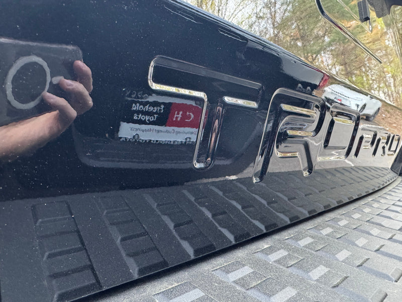 Rear Tailgate Trunk Letter Inserts Compatible with 2025+ Toyota 4Runner TRDPro Model | Premium ABS Plastic | Made in the USA