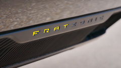 Rear Bumper Diffuser Letter Fratzonic Inserts Compatible with 2025+ Dodge Charger Daytona RT and Scatpack| Premium ABS Plastic | Made in the USA