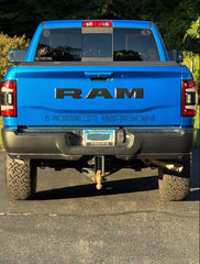 3D Rear Tailgate Badge Compatible with 2019+ Ram Power Wagons
