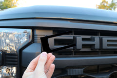 Custom Front Grill Letters Compatible with 2022-2025 Chevrolet Silverado | Premium ABS Plastic | Made in the USA