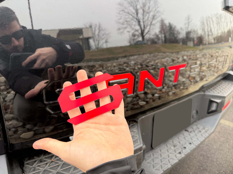 Rear Tailgate Lettering Compatible with 2022-2026 Hyundai Santa Cruz | Premium ABS Plastic | Made in the USA