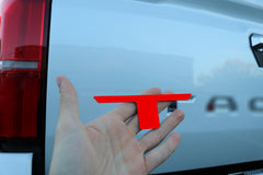 Tailgate Letter Inserts Compatible with 2024+ Toyota Tacomas