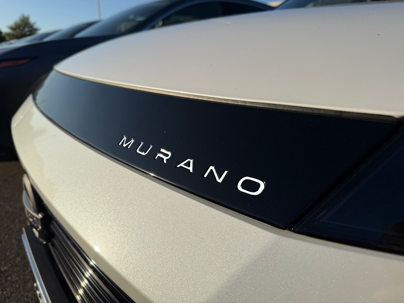 1/16" Thick ABS Plastic Front Bumper Grill Letter Inserts Compatible with 2025-2026 Nissan Murano  ALL Models- Not Thin Vinyl Decals