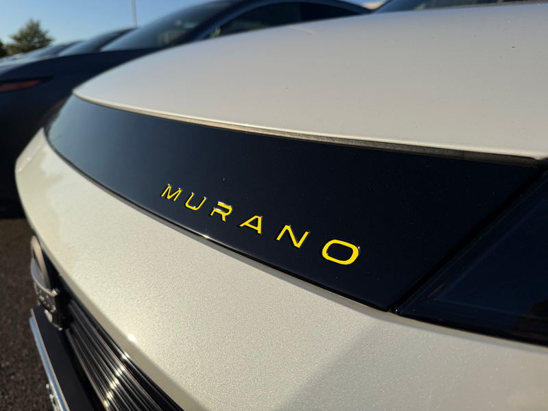 1/16" Thick ABS Plastic Front Bumper Grill Letter Inserts Compatible with 2025-2026 Nissan Murano  ALL Models- Not Thin Vinyl Decals