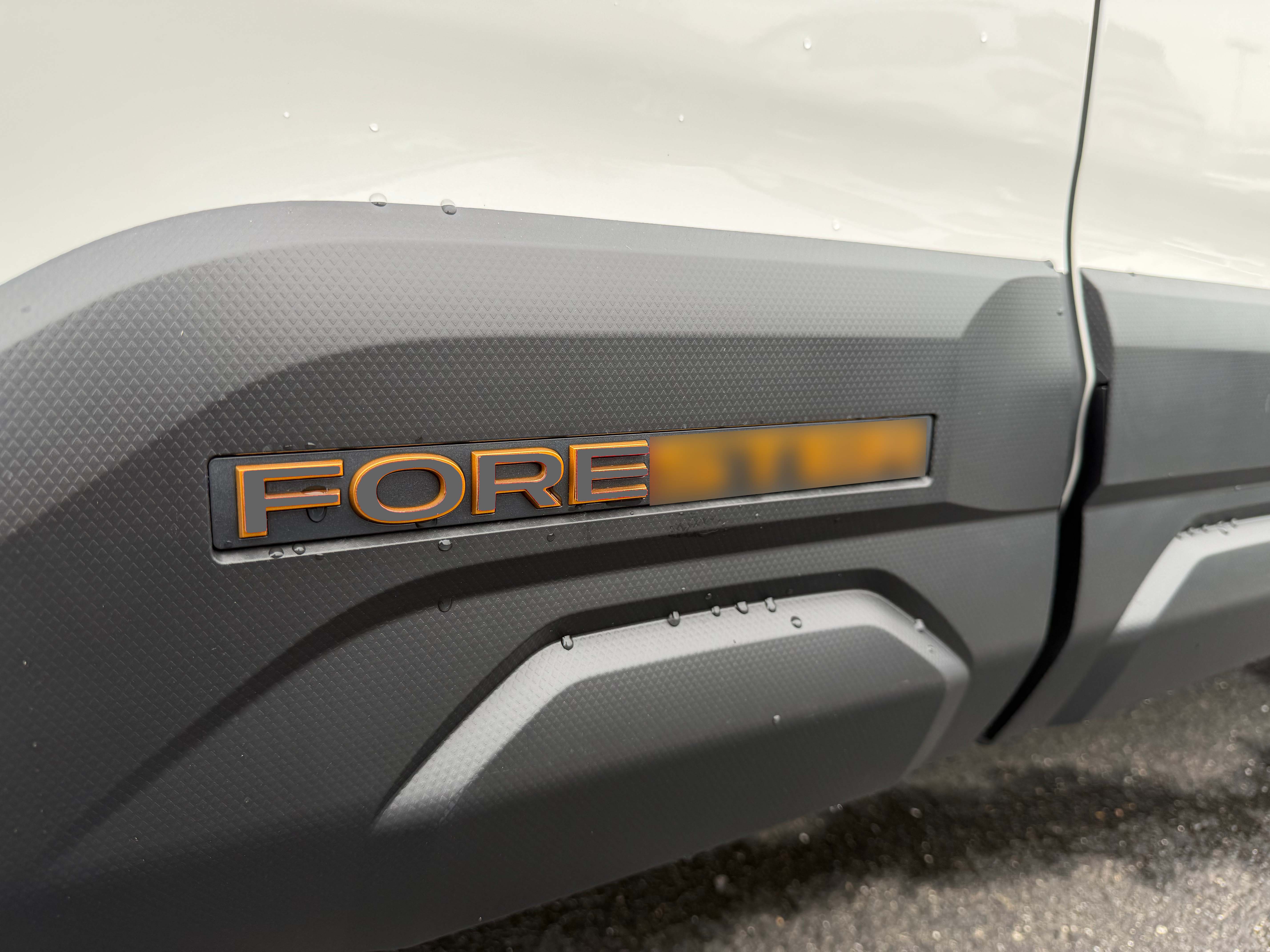 Forester Lettering Door Emblem Overlay Lettering Compatible with 2026 Subaru Forester Wil ...