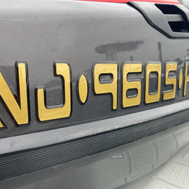 3D Gel Domed Registration Numbers for JetSki PWC and Boat