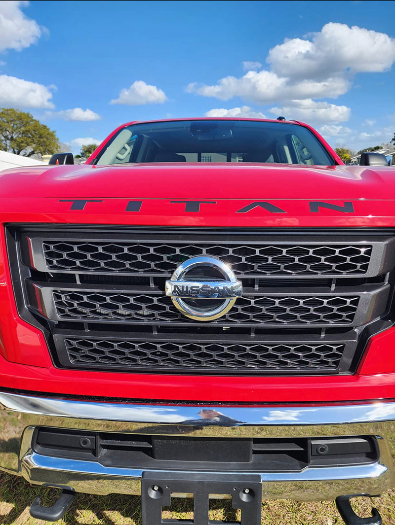 2020-2021 Nissan Titan Front Grill Letters