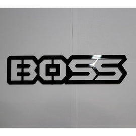 Silverado "BOSS" Emblem Badge