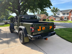 2020-2023 Custom Tailgate Heritage Style Replacement Lettering Badges