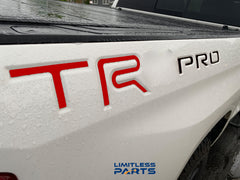 2014-2021 Toyota Tundra TRD Pro Bed Side Letters ABS Plastic