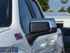 2019-2021 Chevy Silverado Chrome Mirror Caps Covers