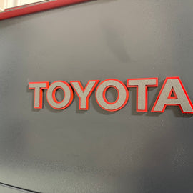 Toyota Custom Dashboard Emblem Badge