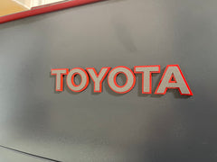 Toyota Custom Dashboard Emblem Badge